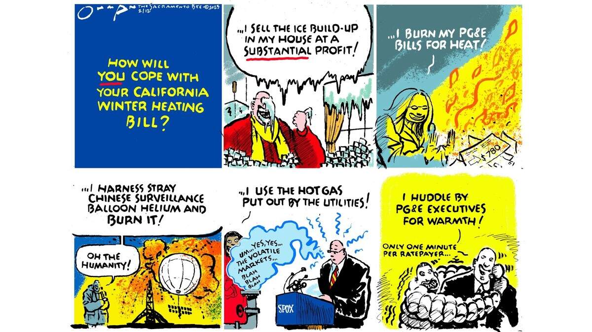 California utilities give us a different kind of gas because of massive heating bill rate hikes.