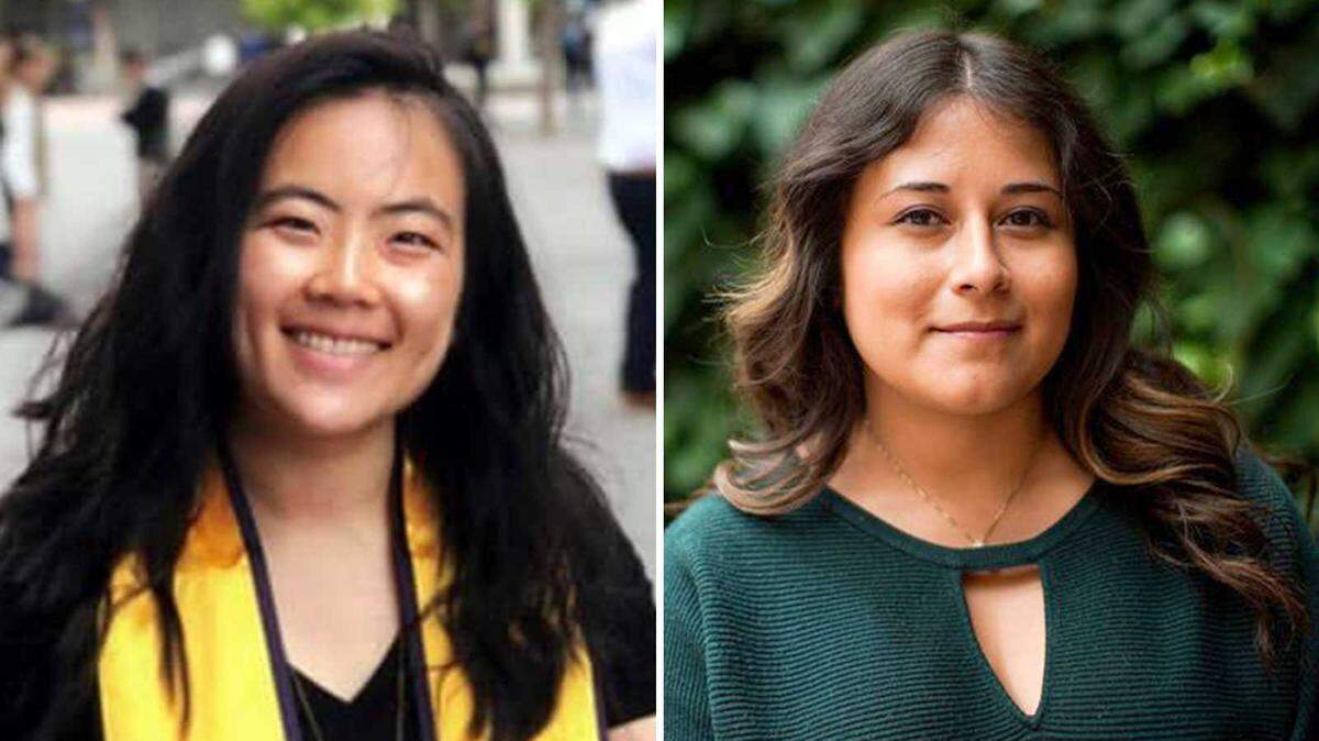 Ashley Wong, left, and Kimberly BojÃ³rquez will join The Sacramento Bee in June as part of Report for America, a nationwide initiative within a nonprofit news organization called The GroundTruth Project.