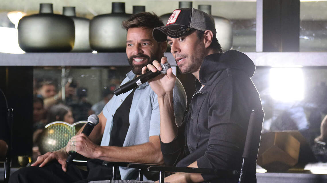 Enrique Iglesias and Ricky Martin will tour together. Here’s when they visit Sacramento