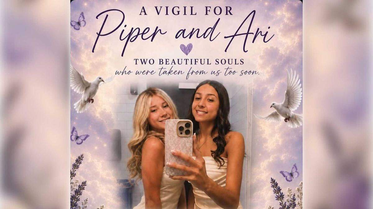 The two high school students killed in a fiery crash in southeast Sacramento County Sunday have been identified by family and friends on social media as Ariyonna Orozco, 16, and Piper Conkling, 14. A vigil is planned for Friday in remembrance of the two girls.