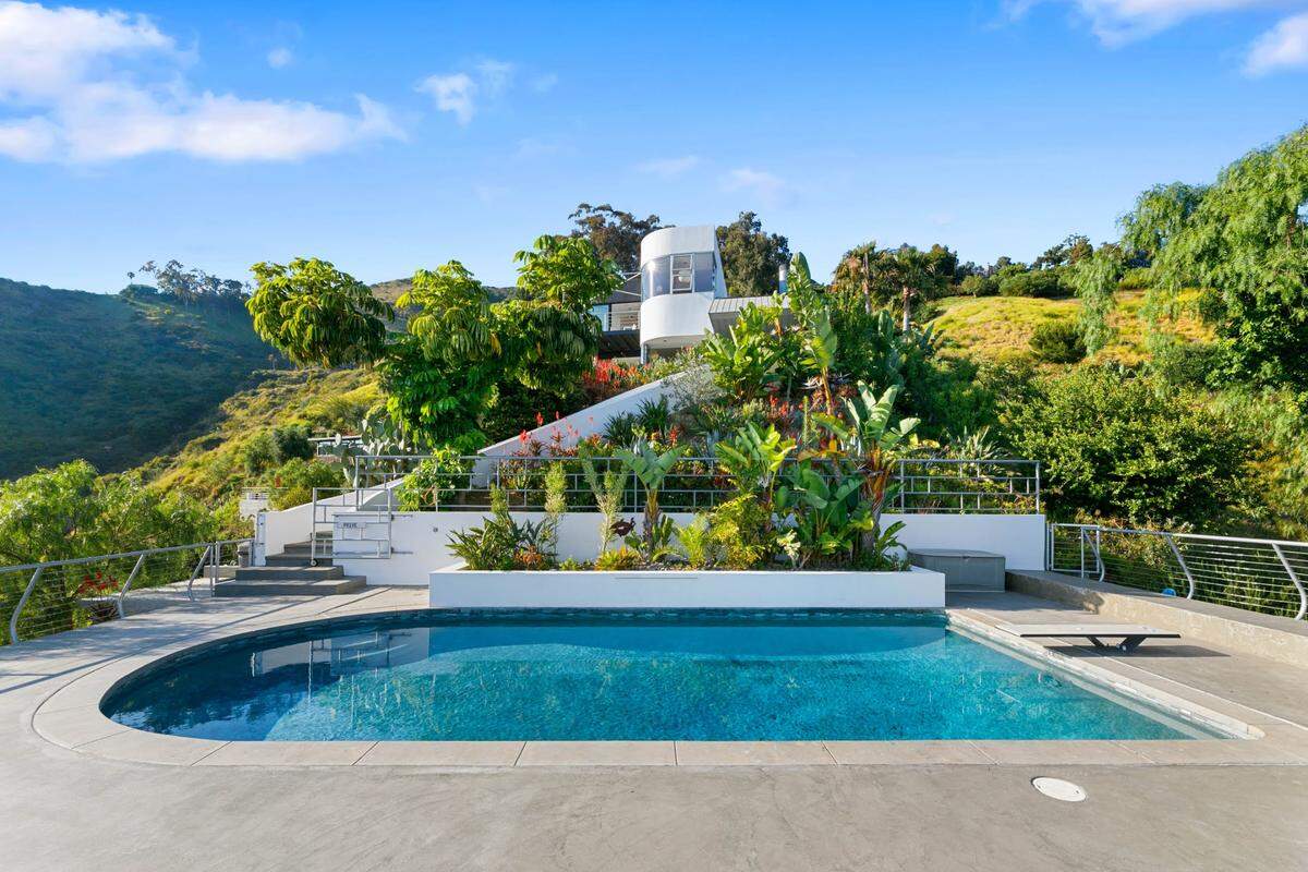 The Malibu, California, home with ocean views was a primary location for the film “The Canyons” starring Lindsay Lohan.