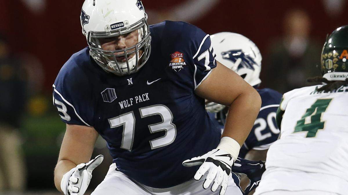 Austin Corbett, who played at Nevada, compares favorably to another former Wolf Pack lineman, Joel Bitonio, and the 49ers recently sent their offensive line coach to Nevada to work him out.