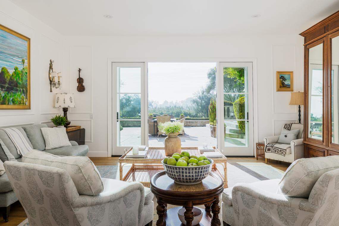 The six-bedroom home is for sale in Somis, California.