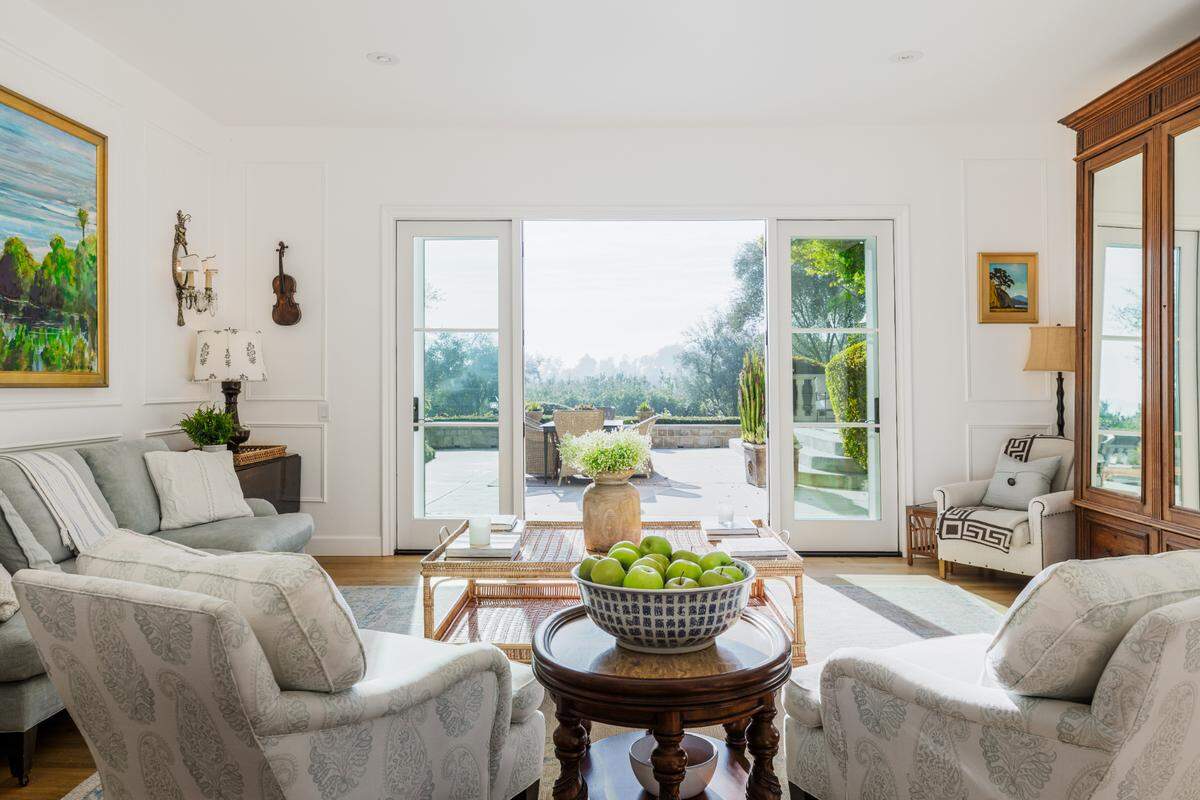 The six-bedroom home is for sale in Somis, California.