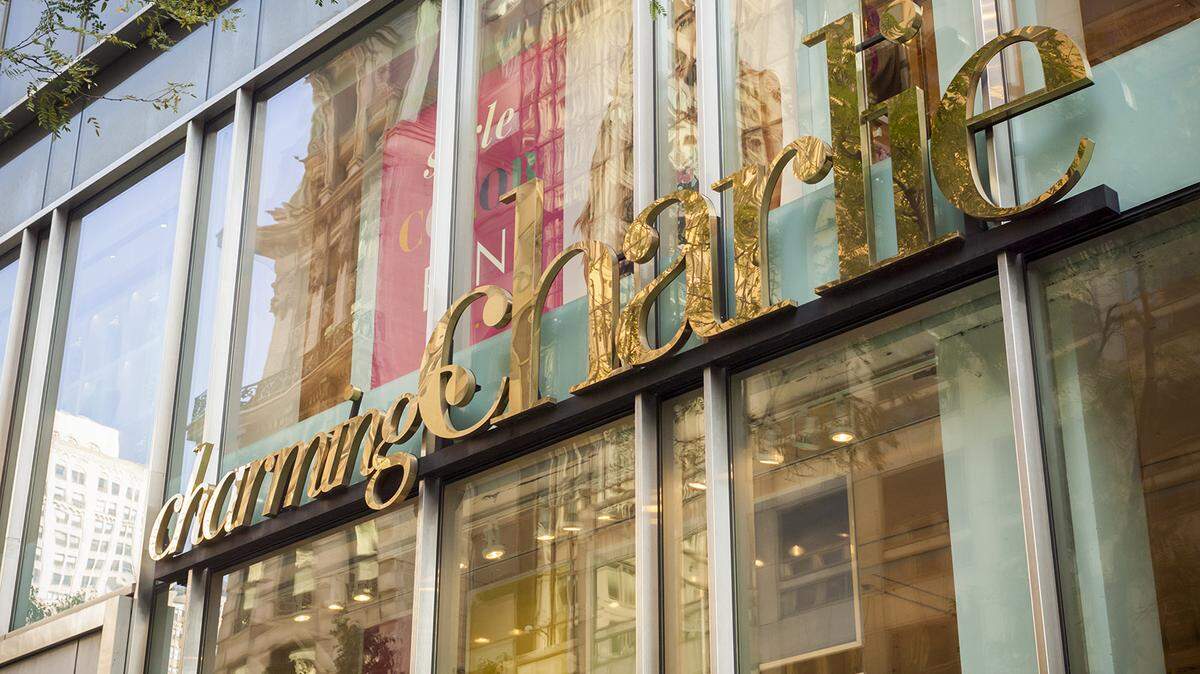 A Charming Charlie store in Midtown Manhattan in New York.