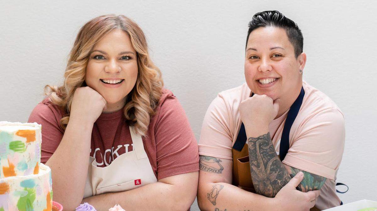 Justine and Candice Cabanilla make cakes, cupcakes, cookies and other desserts for their baking business, Sugar Sweetery.