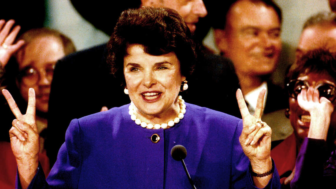 From The Bee Archives: In 1992, Dianne Feinstein rides blue wave in first Senate victory