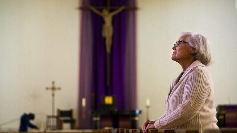 Gallery: People find solace in prayer during coronavirus pandemic