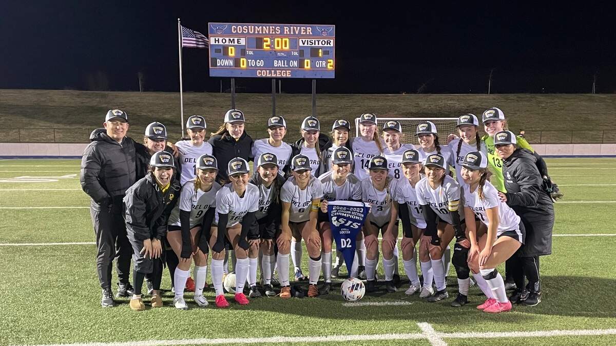 Del Oro defeated previously unbeaten St. Francis 1-0 to win the Sac-Joaquin Section Division II championship on Wednesday, Feb. 22, 2023, at Cosumnes River College.