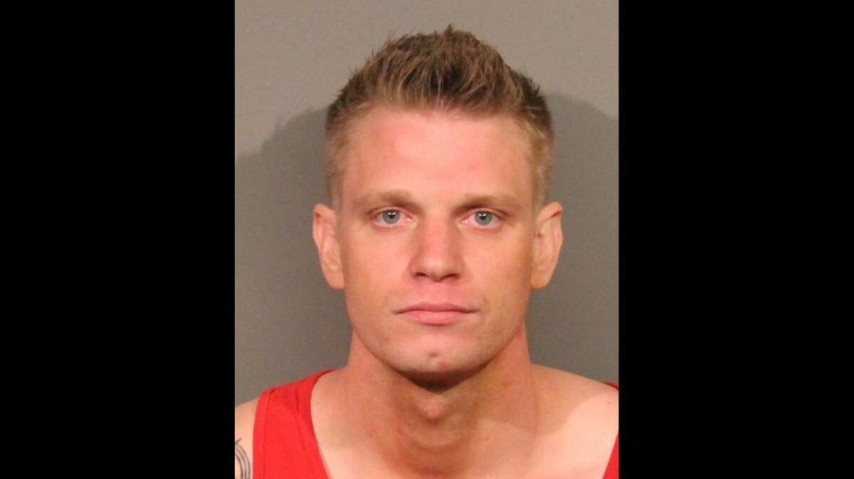 Timothy John Davis Pulley, 28, of Sacramento was arrested on suspicion of committing a series of crimes, including stealing a golf cart in Roseville.