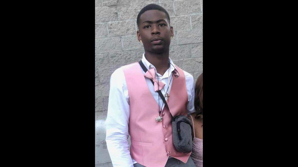 A search is underway for a 19-year-old California man after his car was found running with the key in the ignition, his family said.