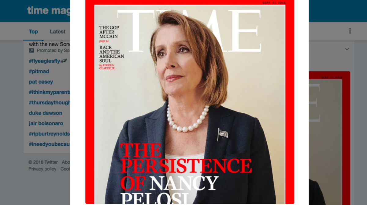 Nancy Pelosi is on the cover of TIME magazine for the first time since she took office in 1987. She offered a candid assessment of her criticism, telling TIME that “If I weren’t effective, I wouldn’t be a target.”