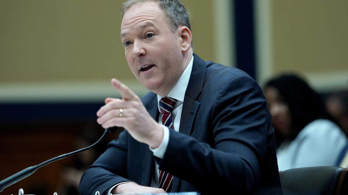 Environmental Protection Agency Administrator Lee Zeldin testifies before the House subcommittee in May. 
