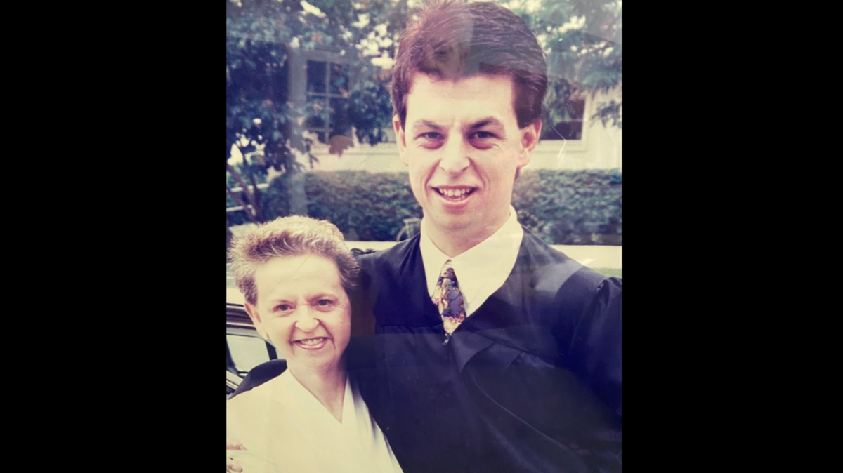 Bunny Stevens and her son, Jason.