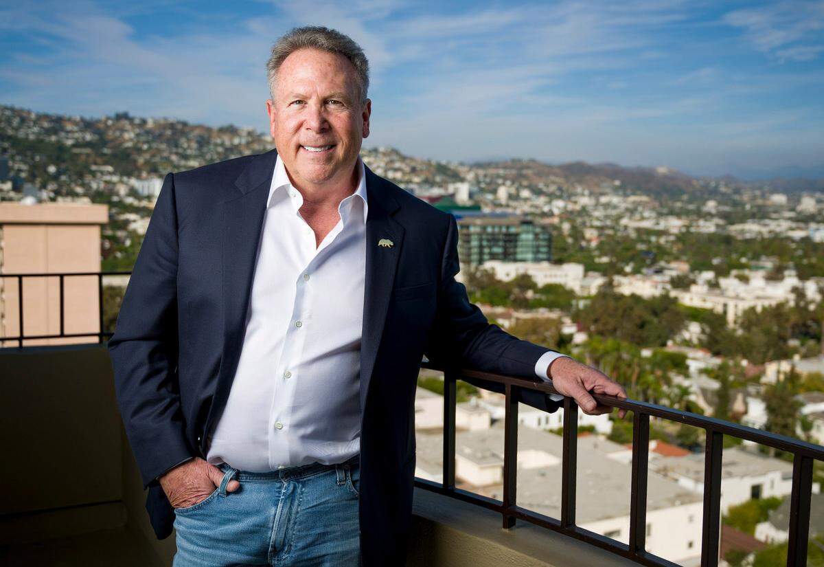 Entrepreneur Stephen Cloobeck  in Beverly Hills on Nov. 1, 2024. He has dropped out of the race for governor.