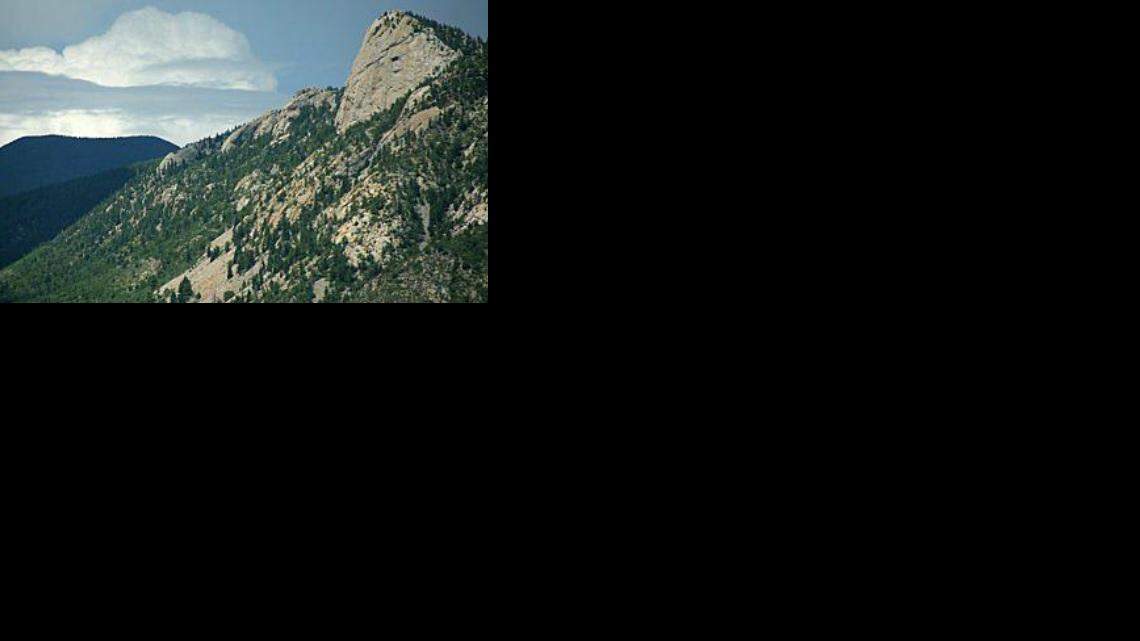 The terrain near Philmont Scout Ranch in New Mexico near the Colorado border.