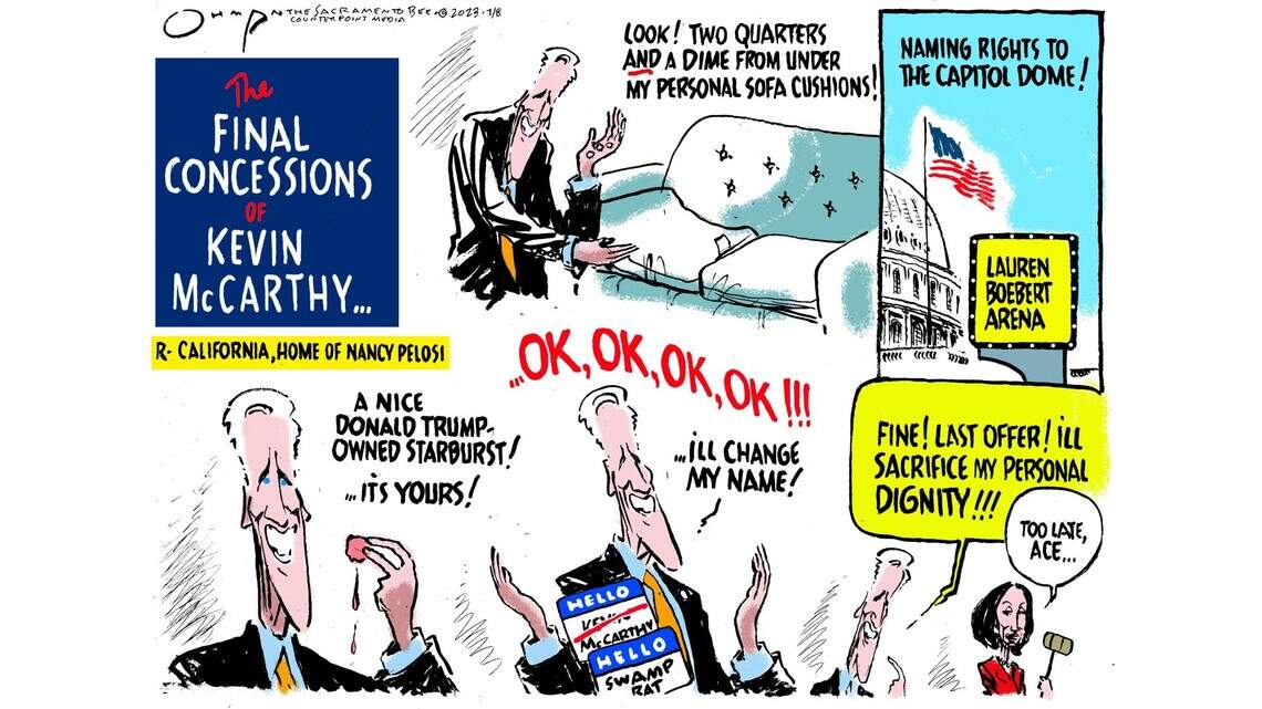 Jack Ohman: Kevin McCarthy’s Last Stand...