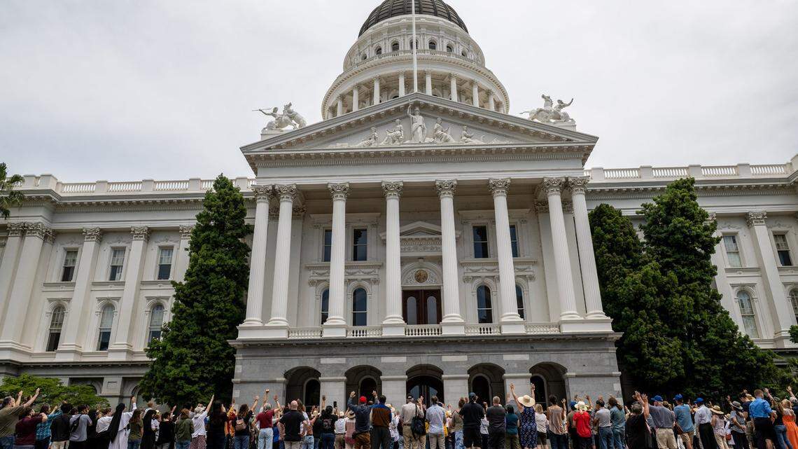 The California state Capitol is seen June 5. On Saturday, July 1, 2023, several new state laws go into effect including legislation about Juneteenth, gun control, affordable housing and criminal records.