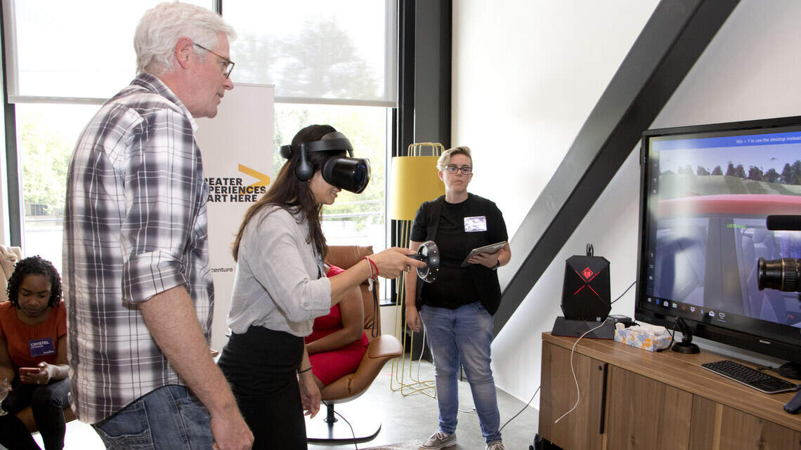Fortune 500 company Accenture unveils new Ice Blocks office space with VR, AI and more