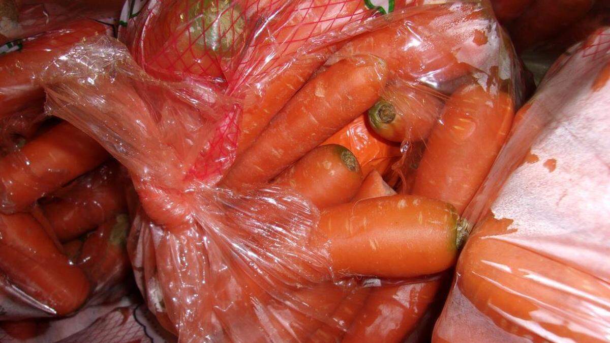 A truck driver was stopped with over 1,400 pounds of meth hidden in carrots while trying to cross the U.S.-Mexico border into California on Dec. 1, 2022, officials said.