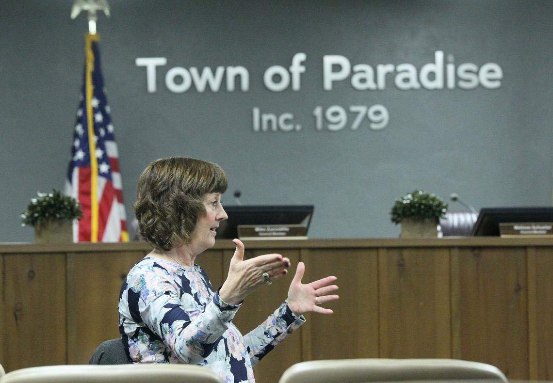 Paradise Mayor Jody Jones said she is convinced the city’s evacuation plans and drills saved lives. “I don’t care what town you are, where you live or how big your streets are. They’re not sized to take the entire population at one time.”