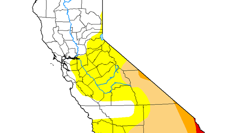 Nearly 60% of California is ‘abnormally dry’ to start 2025. Where are drought impacts worst?