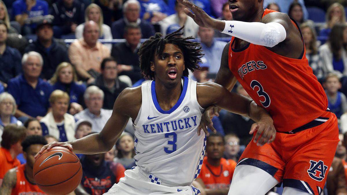 Kentucky’s Tyrese Maxey would be an interesting option for the Sacramento Kings in the NBA draft.