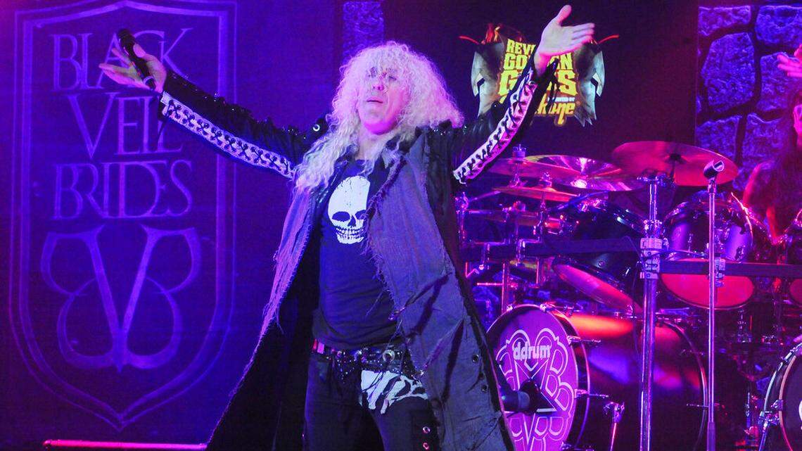 Dee Snider performs live at the 4th annual Revolver Golden Gods Award Show, Wednesday, April 11, 2012, at Club Nokia in Los Angeles. (AP Photo/Katy Winn)