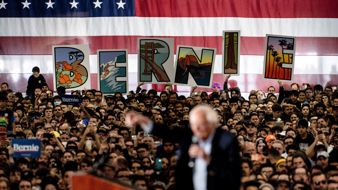 Bernie beats Biden, Bloomberg – and all California candidates – in state primary vote