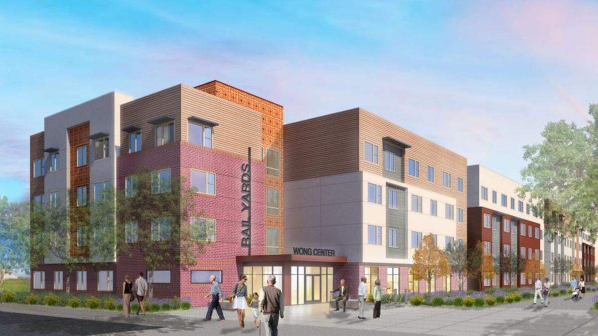 Mutual Housing California is building a 150-unit affordable housing complex for seniors in the Sacramento Railyards called Wong Center Senior Apartments. Money from the city’s housing trust fund is being used.