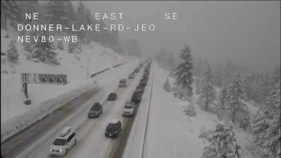 Northern California storm brought snow dump to the Sierra and flooding Sacramento