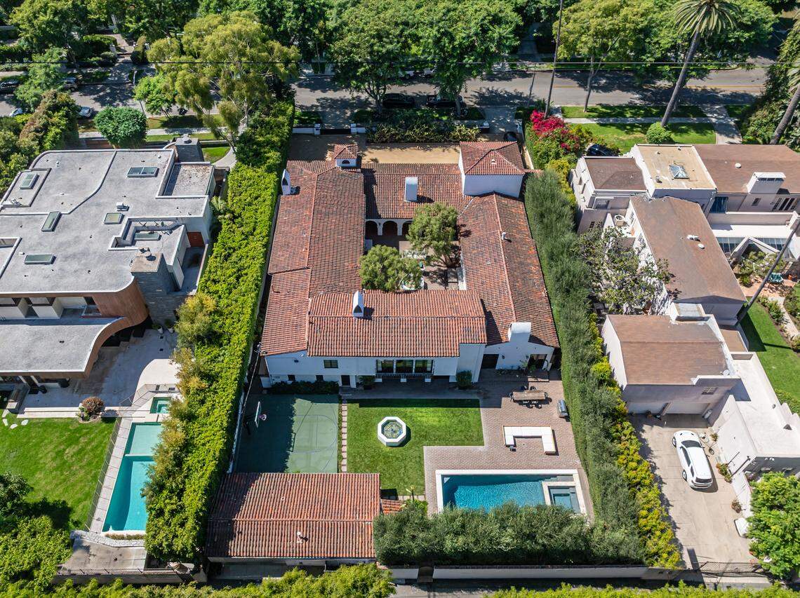 The Spanish Colonial Revival house, which was bought by Diane Keaton, the “Annie Hall” actress, in 2007 for $8.1 million, is now back for sale — for $25 million.