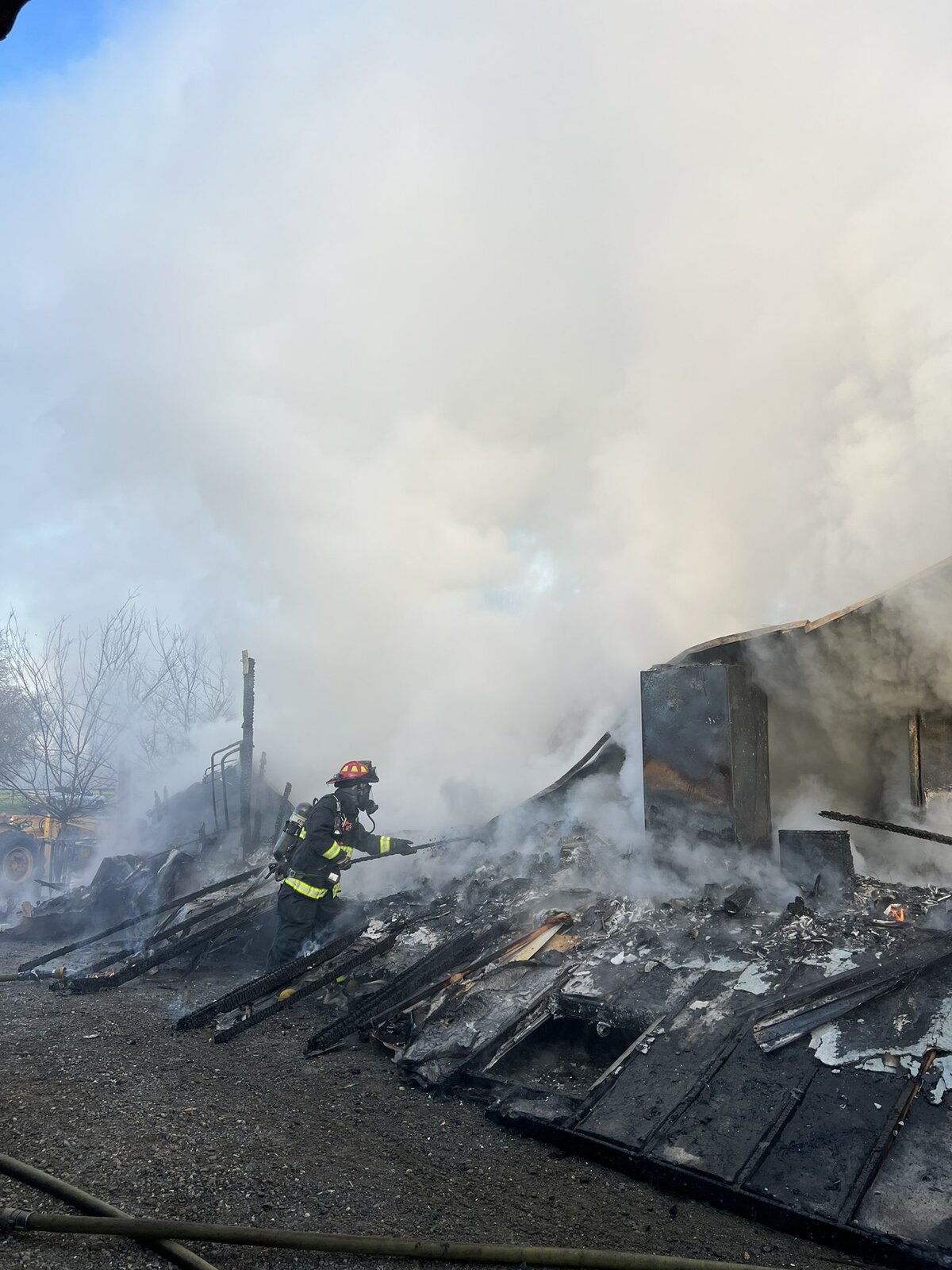 A trailer home fire on Plum Lane in Wilton in which one person was found dead remains under investigation Saturday, Jan. 22, 2022, according to Sacramento Metro Fire.