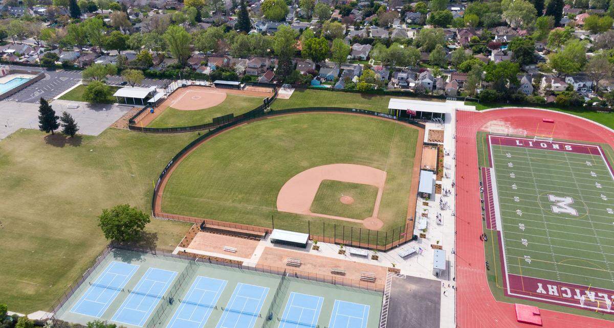 The new C.K. McClatchy High School baseball and softball fields stand ready to host games earlier this month. The new Sacramento City Unified School District facilities were made possible by voter-approved bond funding.