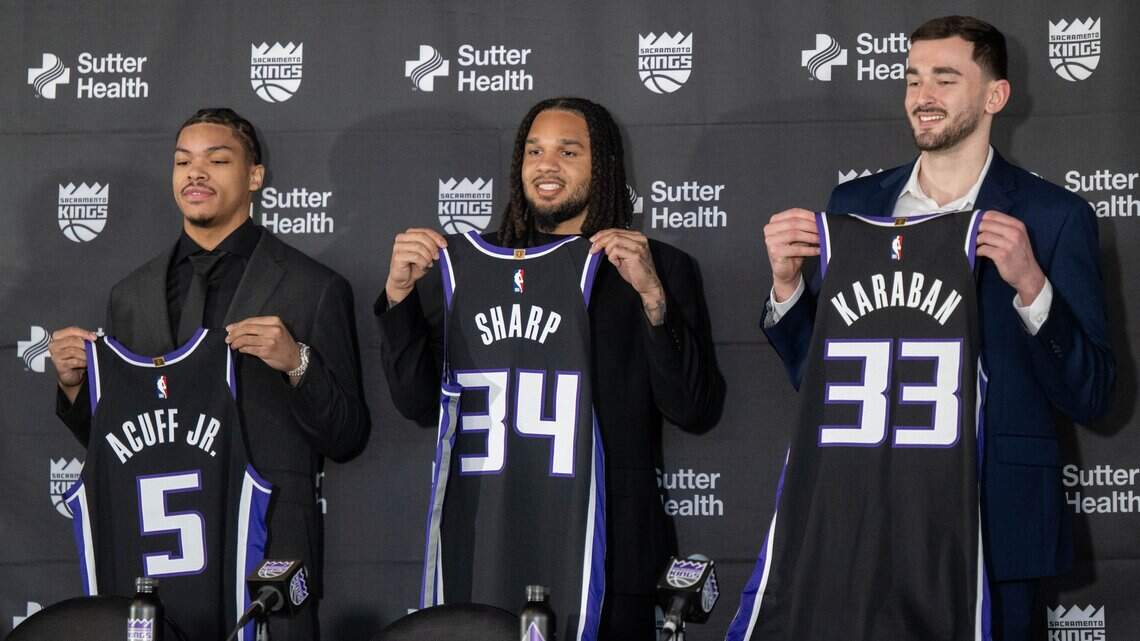 Kings introduce first-round pick Darius Acuff Jr. ‘I know what they got building’