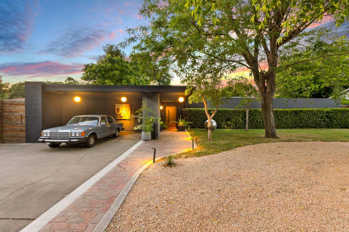 The mid-century modern home was built in 1958. It’s for sale for $1.2 million.