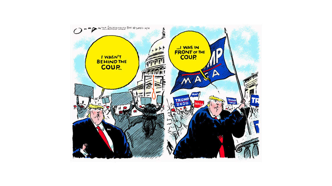 Jack Ohman: Leading from behind ...