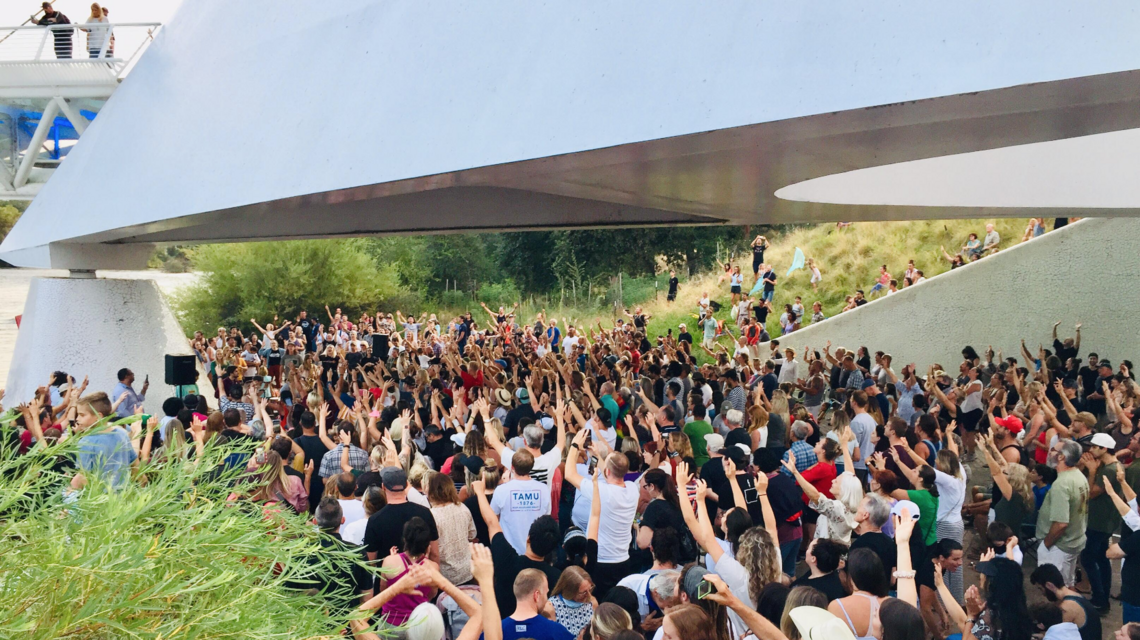 Outdoor worship service in Redding defies California mask order, alarming health officials