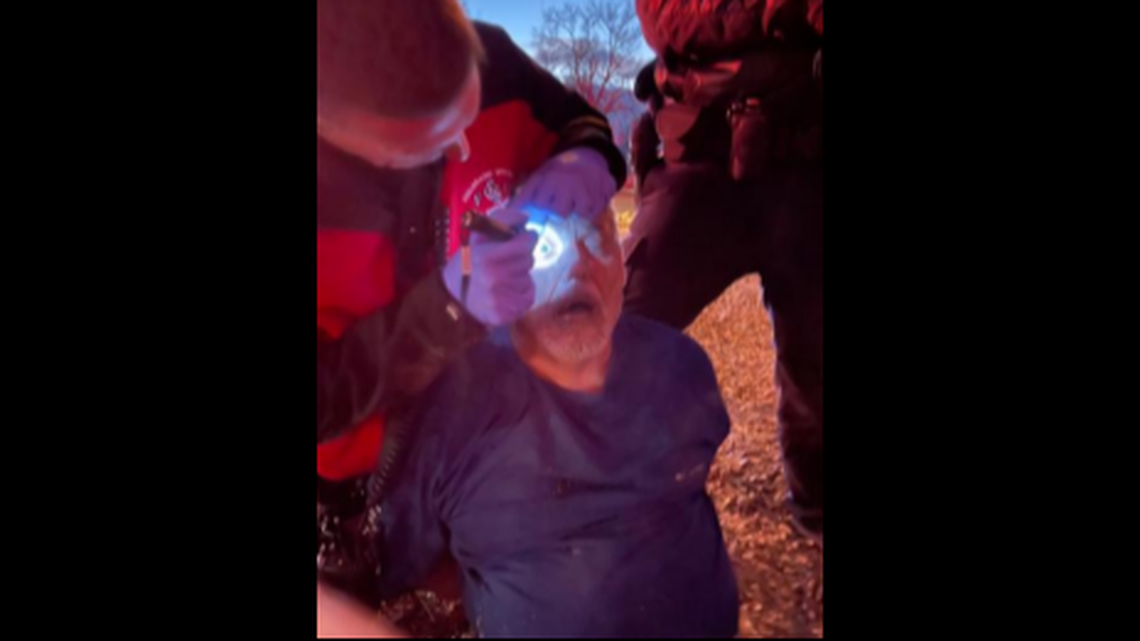 “The above photo shows Kevin Dizmang as he sat unresponsive, handcuffed behind his back,” the lawsuit says.