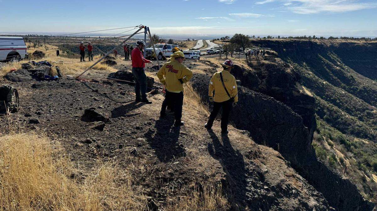 Northern California law enforcement on Thursday recovered a dead man found beneath Lookout Point in Butte County.