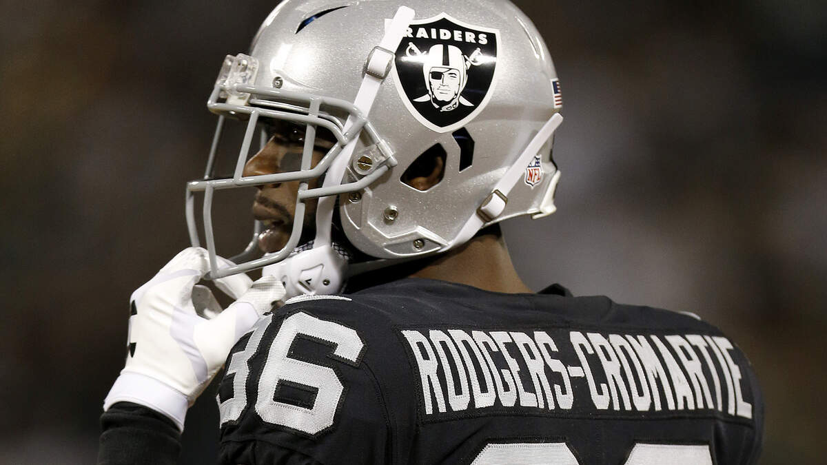 Raiders cornerback Dominique Rodgers-Cromartie announced his retirement from the NFL on Tuesday with a post on his Instagram account.