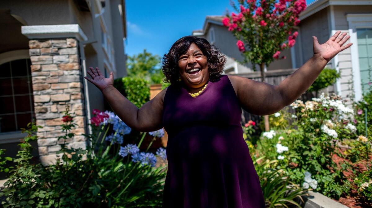 CalPERS announced Thursday that Yvonne Walker, shown here in July 2021, won election to represent retirees. She said: “I am ready to get to work.”