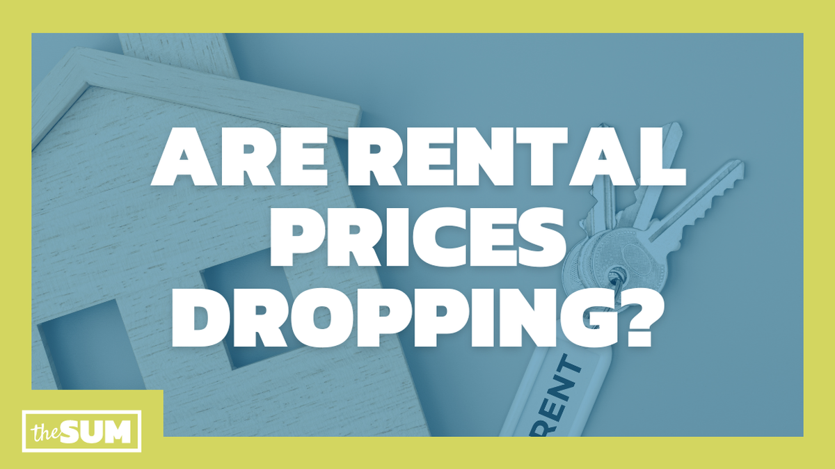 Are rental prices dropping?