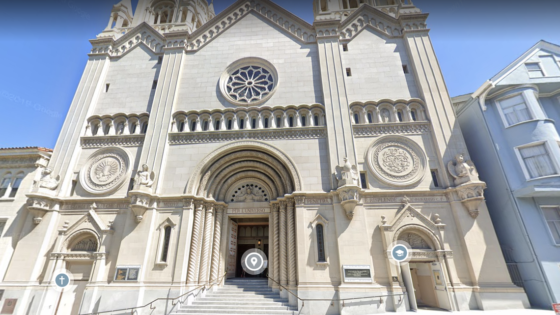 Three priests at Saints Peter and Paul Church in San Francisco have tested positive for COVID-19 and the church is closed until at least next week.