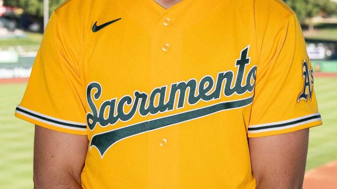 ‘Sacramento’ to appear on Athletics’ home jerseys next season, team announces