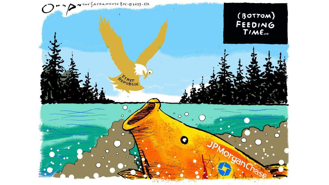 The eagle was swallowed: First Republic Bank is the latest financial institution to fail | Opinion