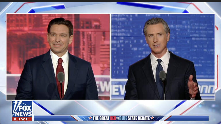 Gavin Newsom and Ron DeSantis brawl over crime, immigration, schools and everything else