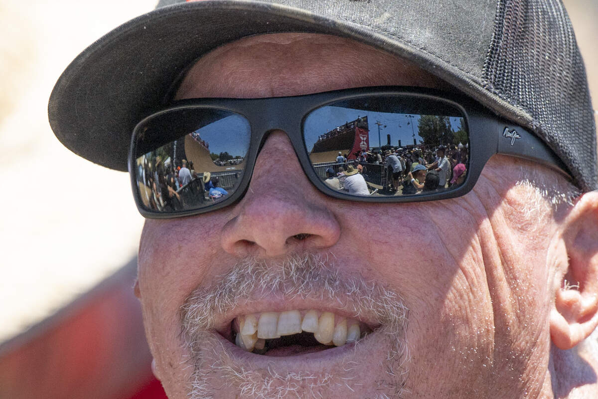 Fans watch the Moonpay Men’s Skateboard Vert final as a part of X Games Sacramento at Cal Expo in Sacramento on Sunday, June 28, 2026.