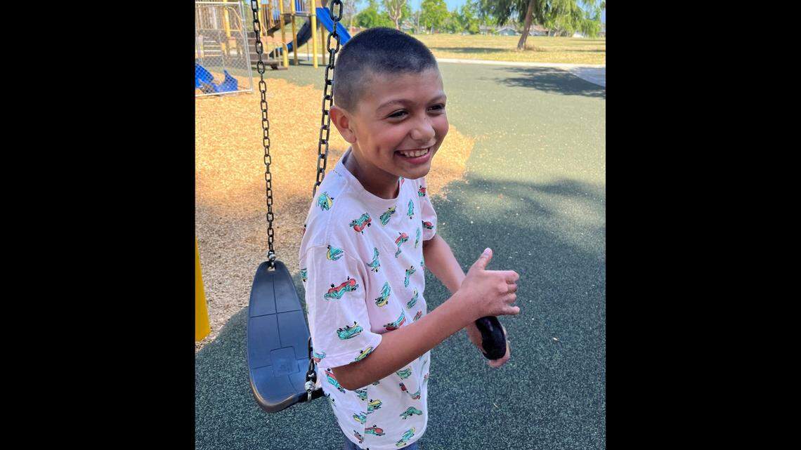 This provided photo shows Serena Arvayo’s son Zeek.