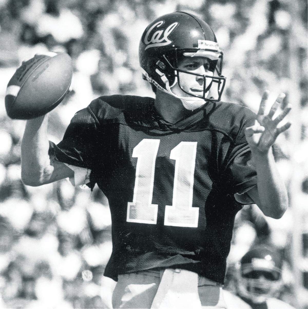 Troy Taylor set passing records as a four-year starting quarterback at Cal in the late 1980s.
